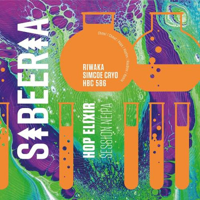Sibeeria Hop Elixir: Riwaka, Simcoe Cryo, HBC 586