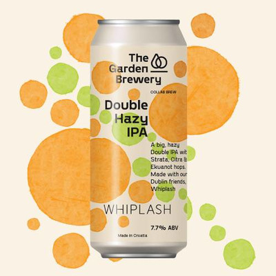 The Garden Brewery Double Hazy IPA (Whiplash collab)