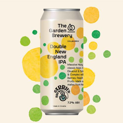 The Garden Brewery Double New England IPA (Barrier collab)