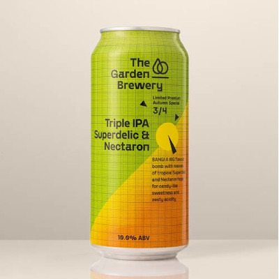 The Garden Brewery Triple IPA with Superdelic & Nectaron