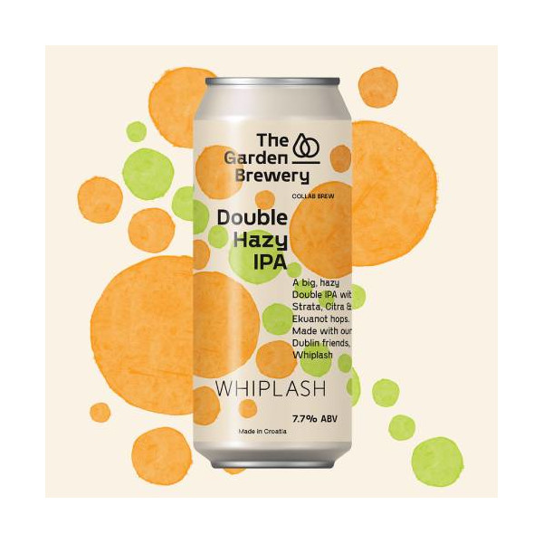 The Garden Brewery Double Hazy IPA (Whiplash collab)